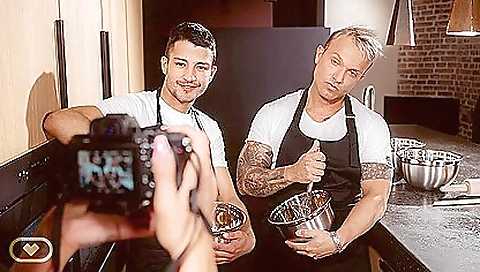 Big booty girl with her boyfriend