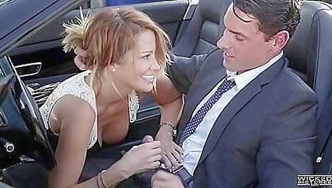 Smoking hot sex with a sexy brunette