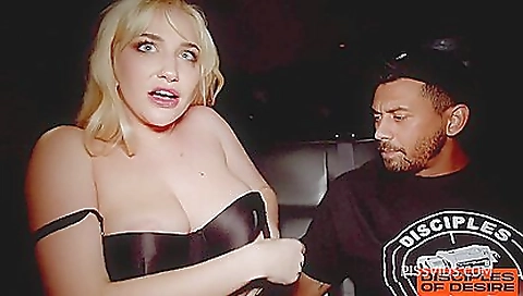 Sluttyide and sexy blonde with huge tits