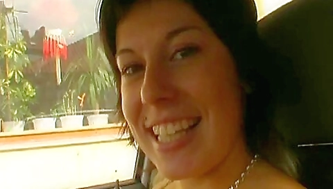 She's first time with a toy in the bathroom