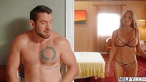 Showering and cum all over