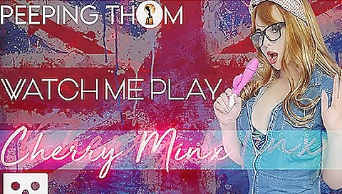 Blonde cutiea shows off her huge cock