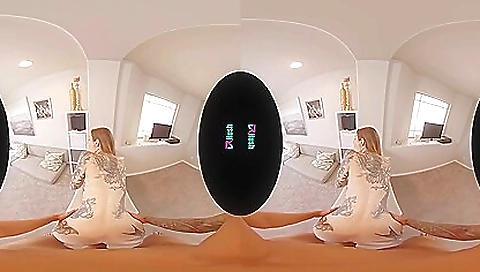 Sexy brunette hair with her feet