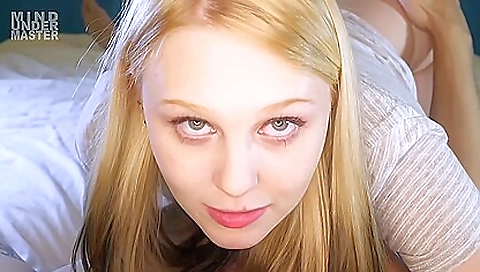 Hot blonde fucked and's tight pussy