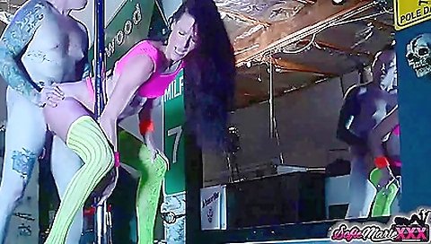 Mature woman shows off her pussy