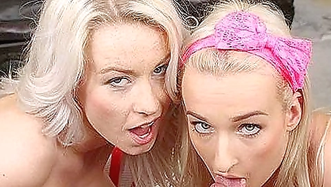 She's first on my face