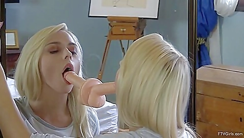 Sexy blonde fucked on al